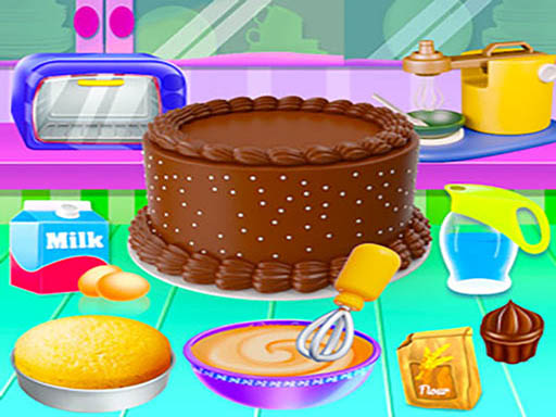 Play Kid Cakes Maker Cooking Bakery