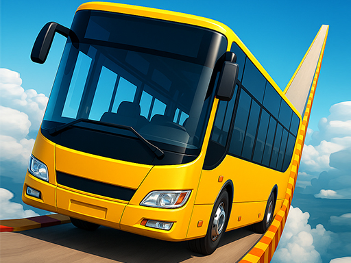 Play Sky Bus Mega Ramp Drive